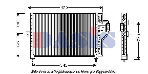 AKS DASIS Lauhdutin, ilmastointilaite 522020N